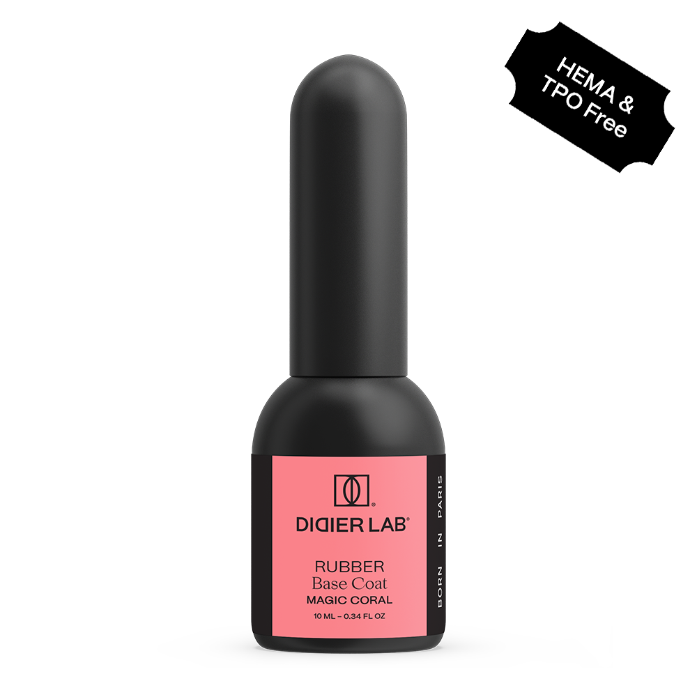 Didier Lab, Rubber base, Magic Coral, 10ml