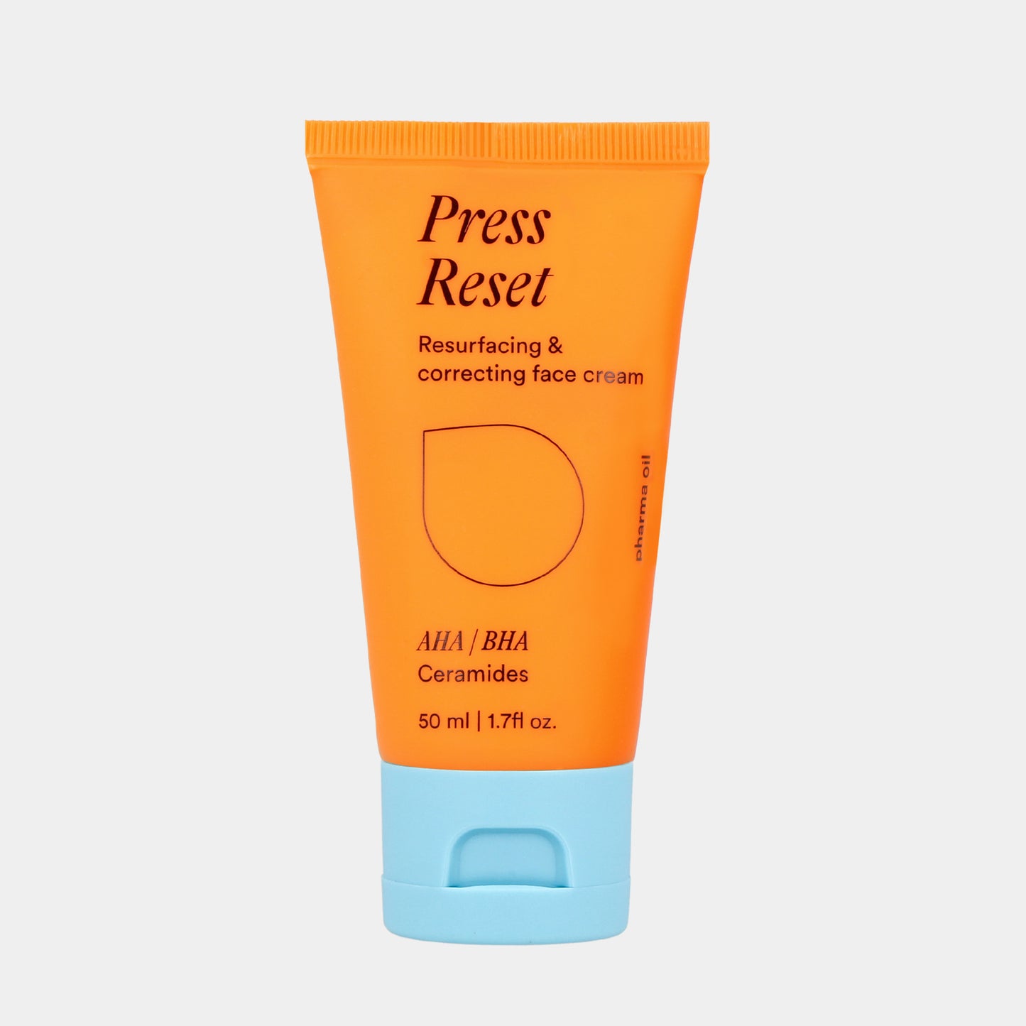 "Press reset", AHA | BHA & серамиден крем за лице