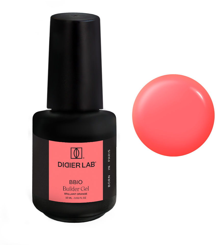 Изграждащ гел, BBIO, “Brillant Orange” 15ml