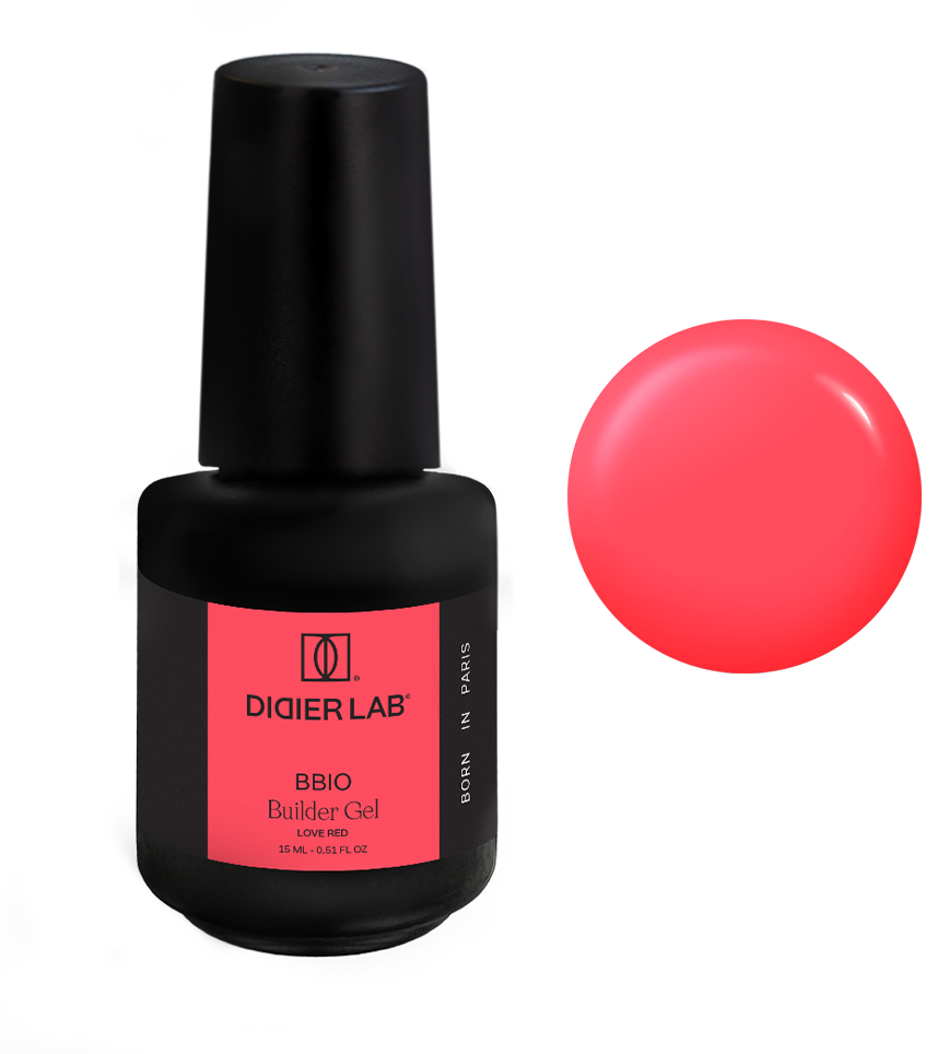 Изграждащ гел, BBIO, “Love Red” 15ml