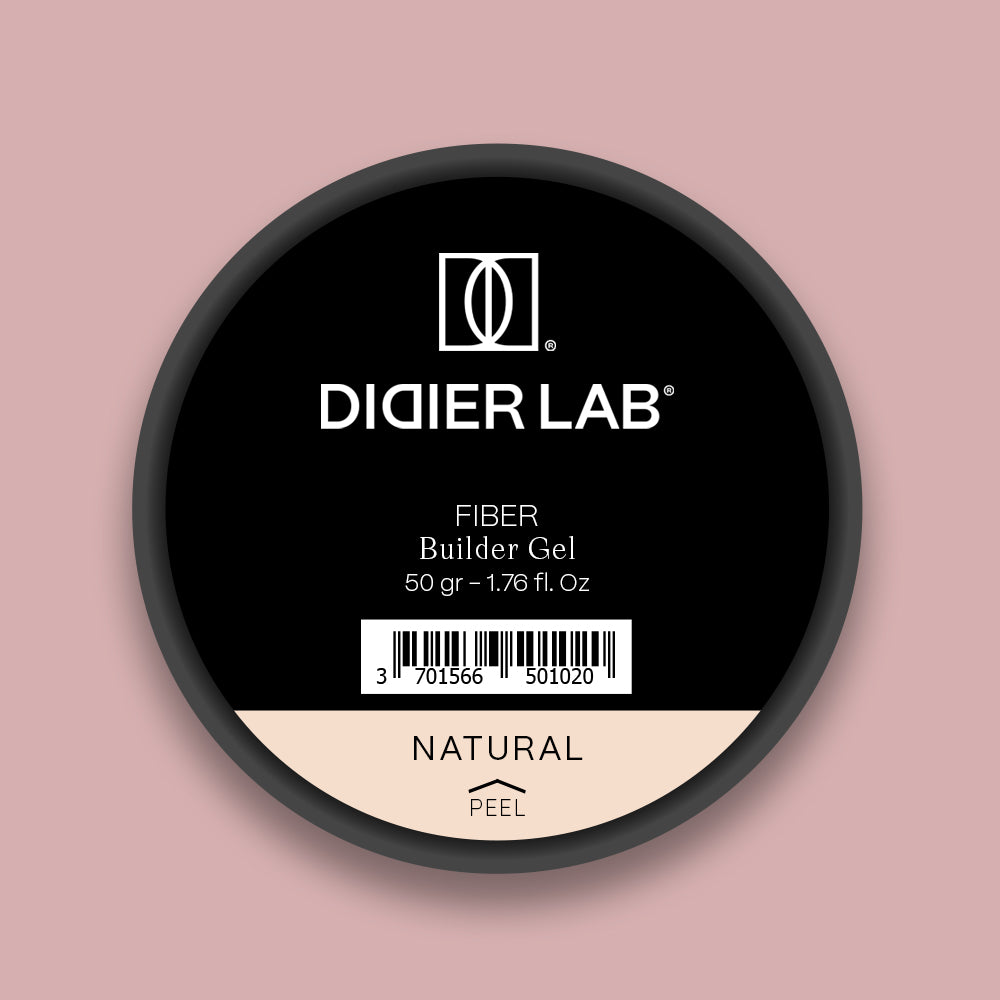 Didier Lab, Билдър гел - фибро стъкло, Fiber builder gel, "Natural", 50гр
