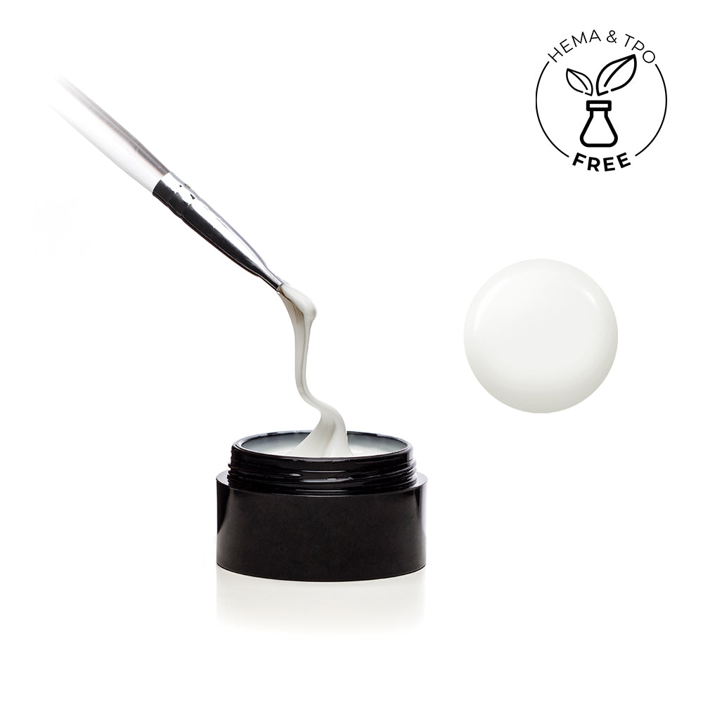 Didier Lab, Билдър гел - фибро стъкло, Fiber - builder gel, Soft white, 50гр