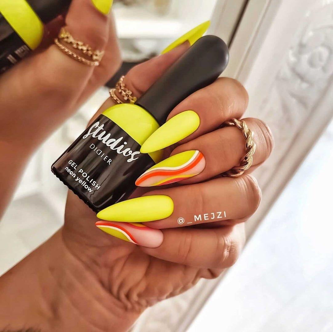 Studios Didier, Хибриден гел лак, Neon - yellow , 8ml