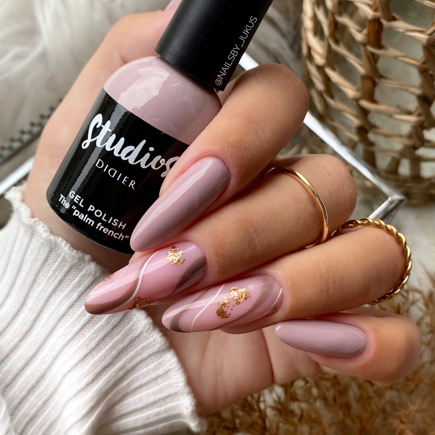 Studios Didier , хибриден гел лак, "French Palm", 8ml