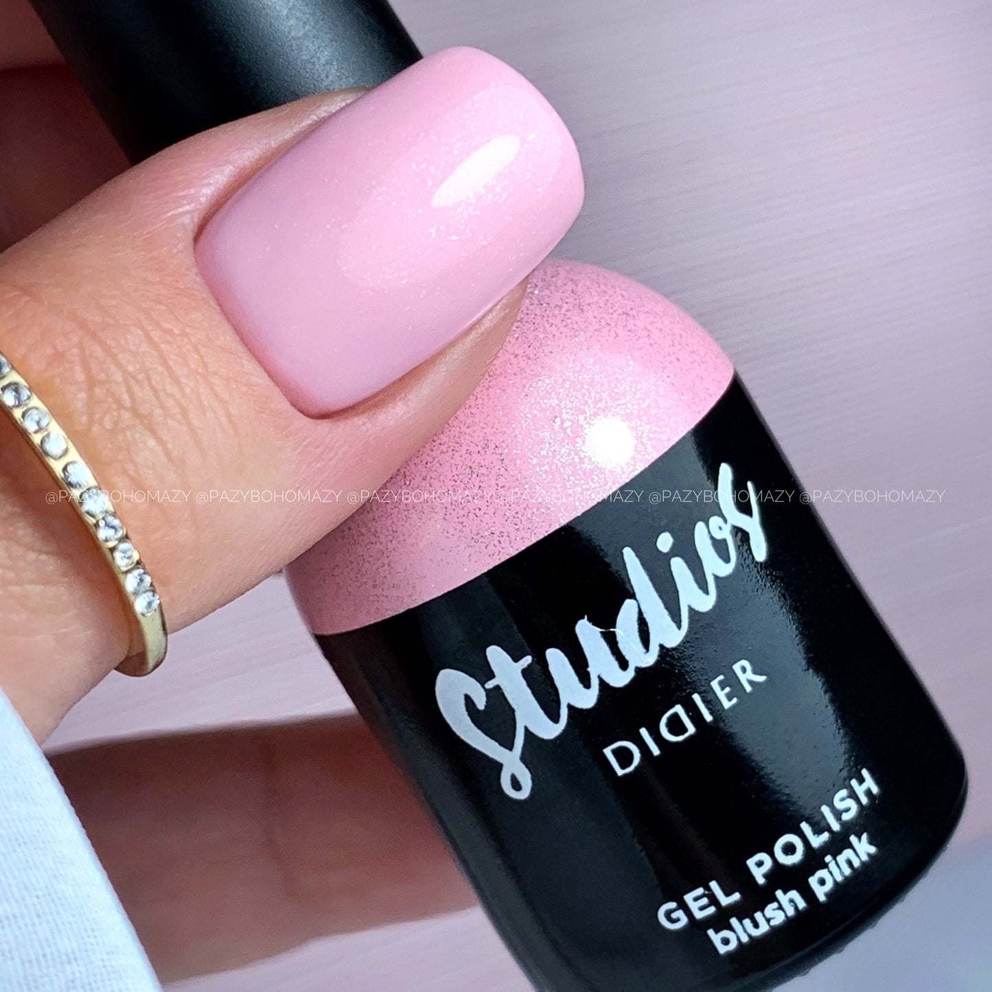 Studios Didier, хибриден гел лак, "blush pink", 8ml