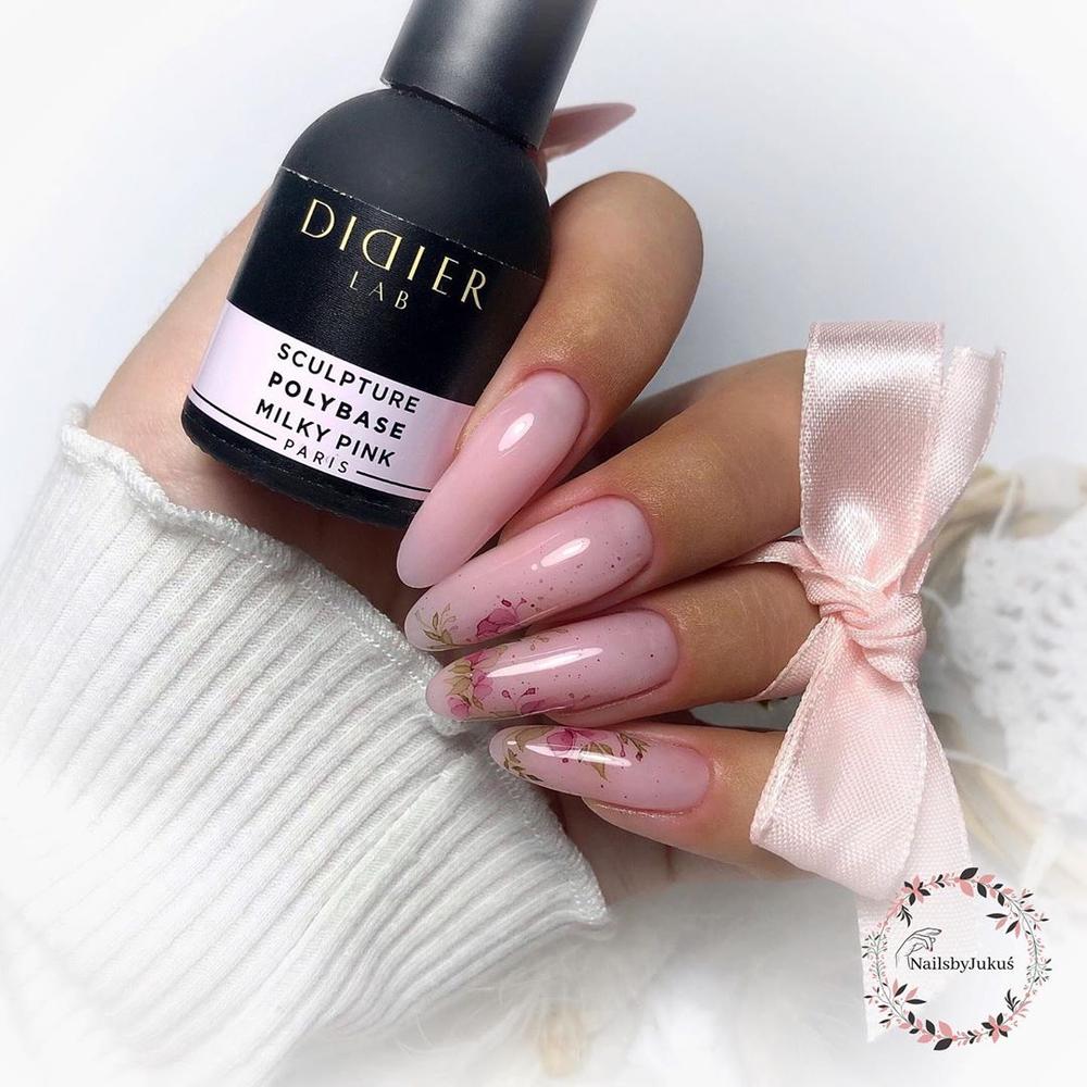 "Didier Lab", Building Poly-Base, Milky Pink, 10ml