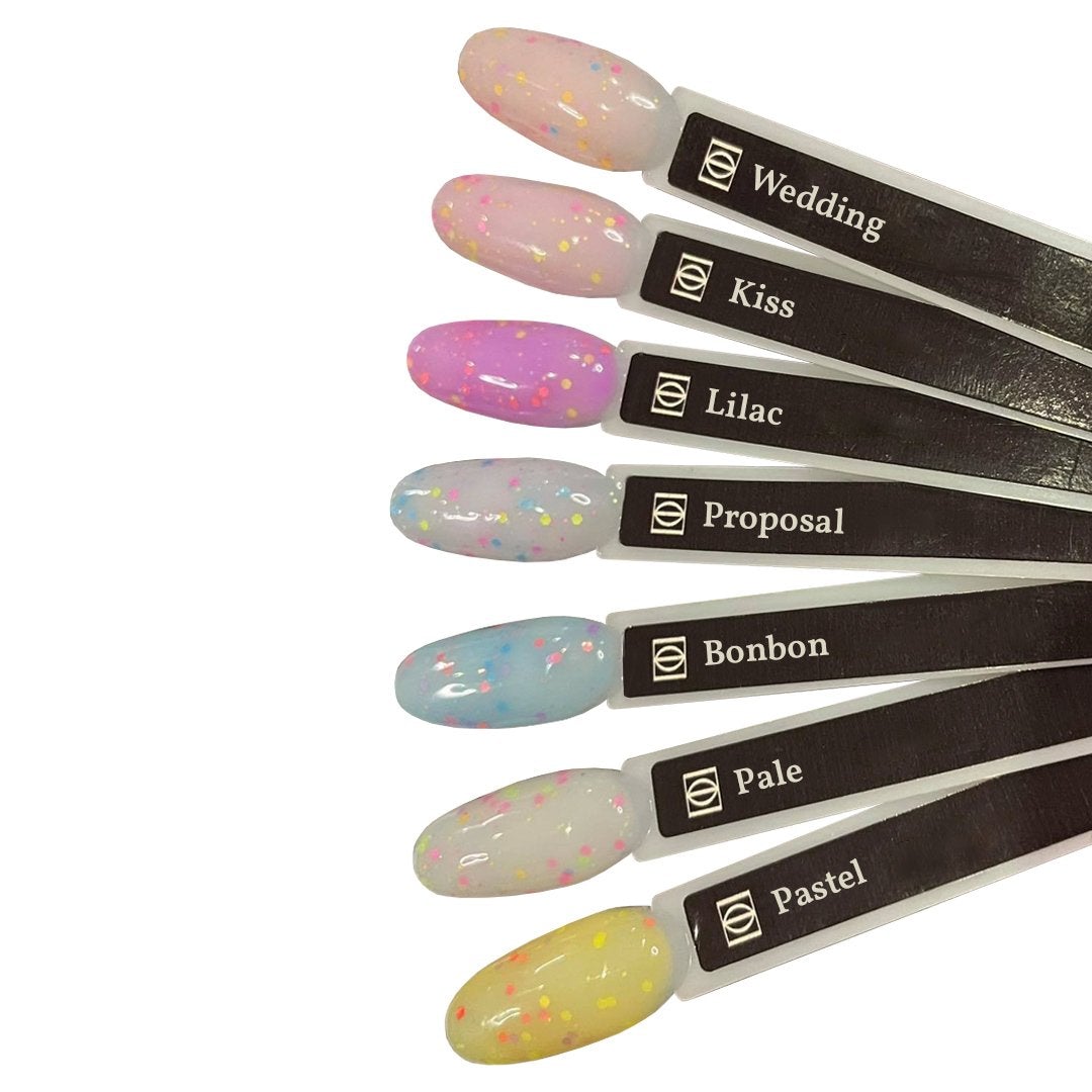 Didier Lab "Confetti", Гел лак, "Pastel" - Didier Lab Bulgaria