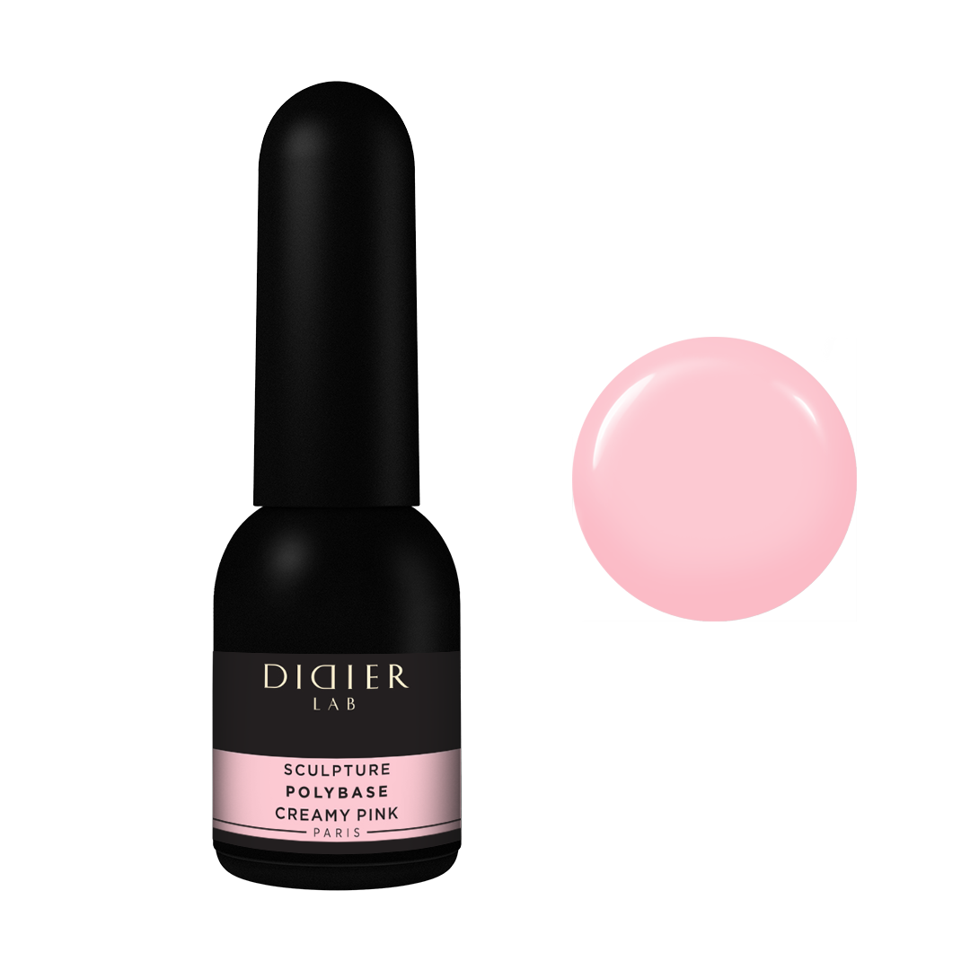 "Didier Lab", Building Poly Base, "Pale Pink", 10ml