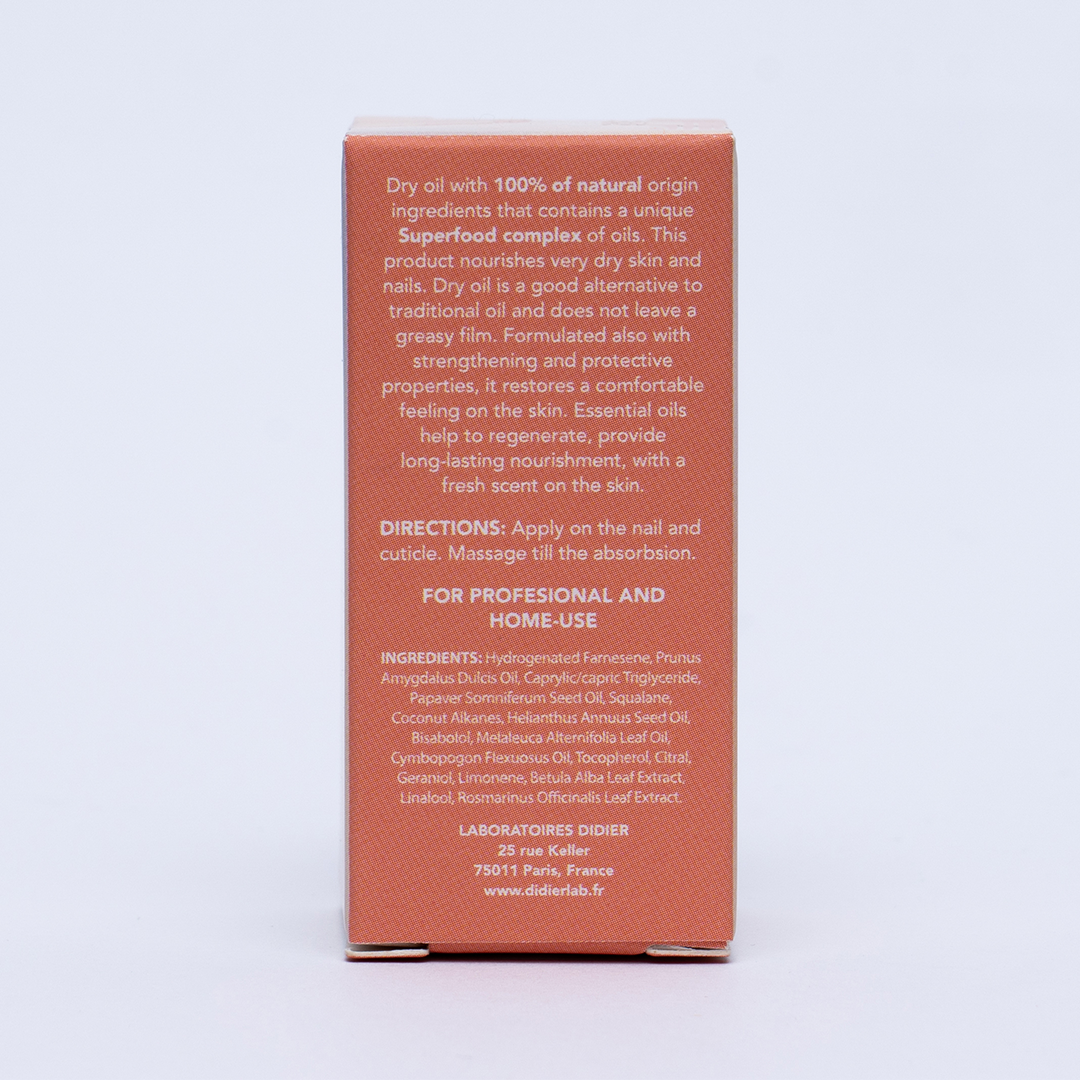 "Didier Lab , "BEAUTÉ" , dry oil , Сухо олио, 5ml - Didier Lab Bulgaria