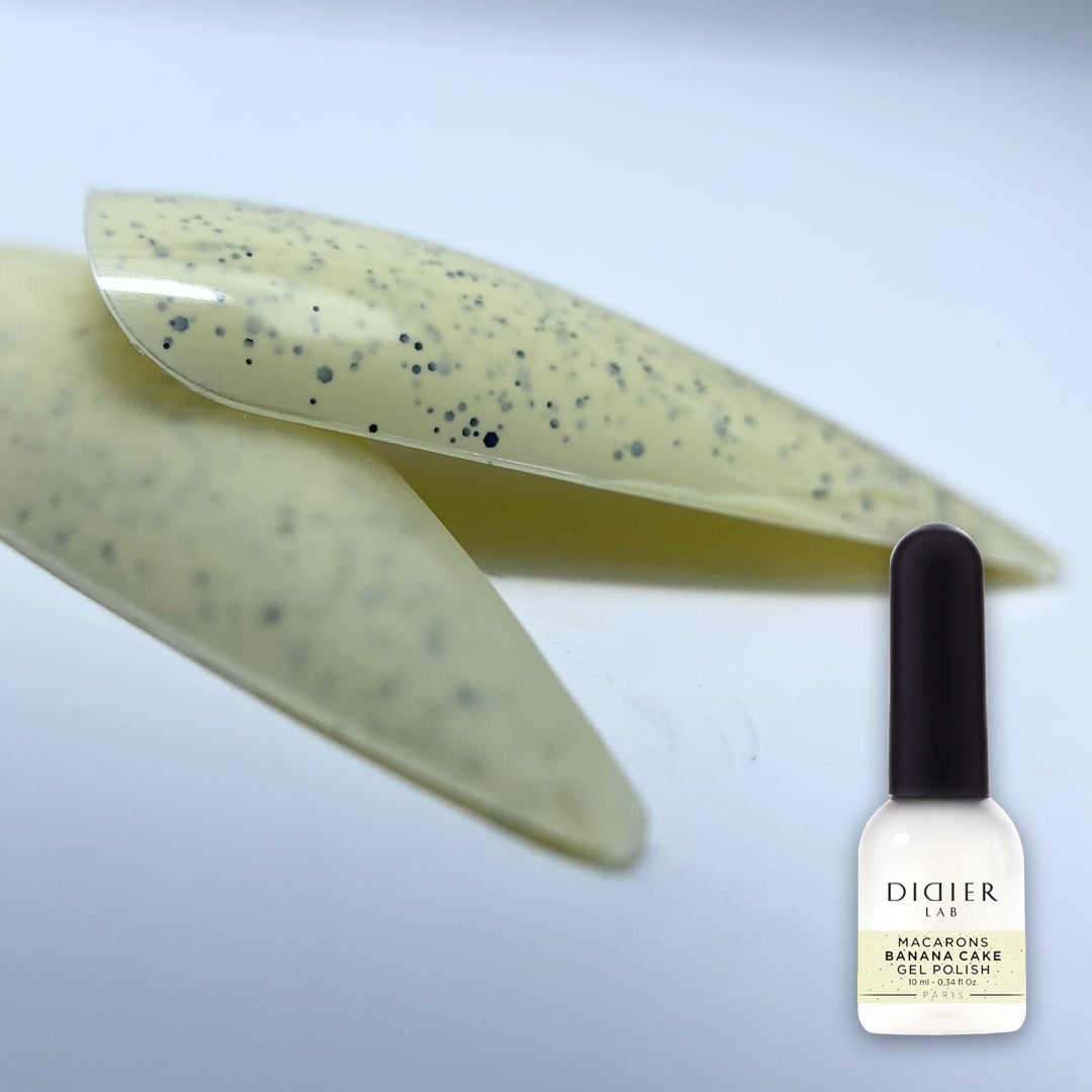 Didier Lab "Macarons", гел лак, "Бананово кексче", 10ml - Didier Lab Bulgaria