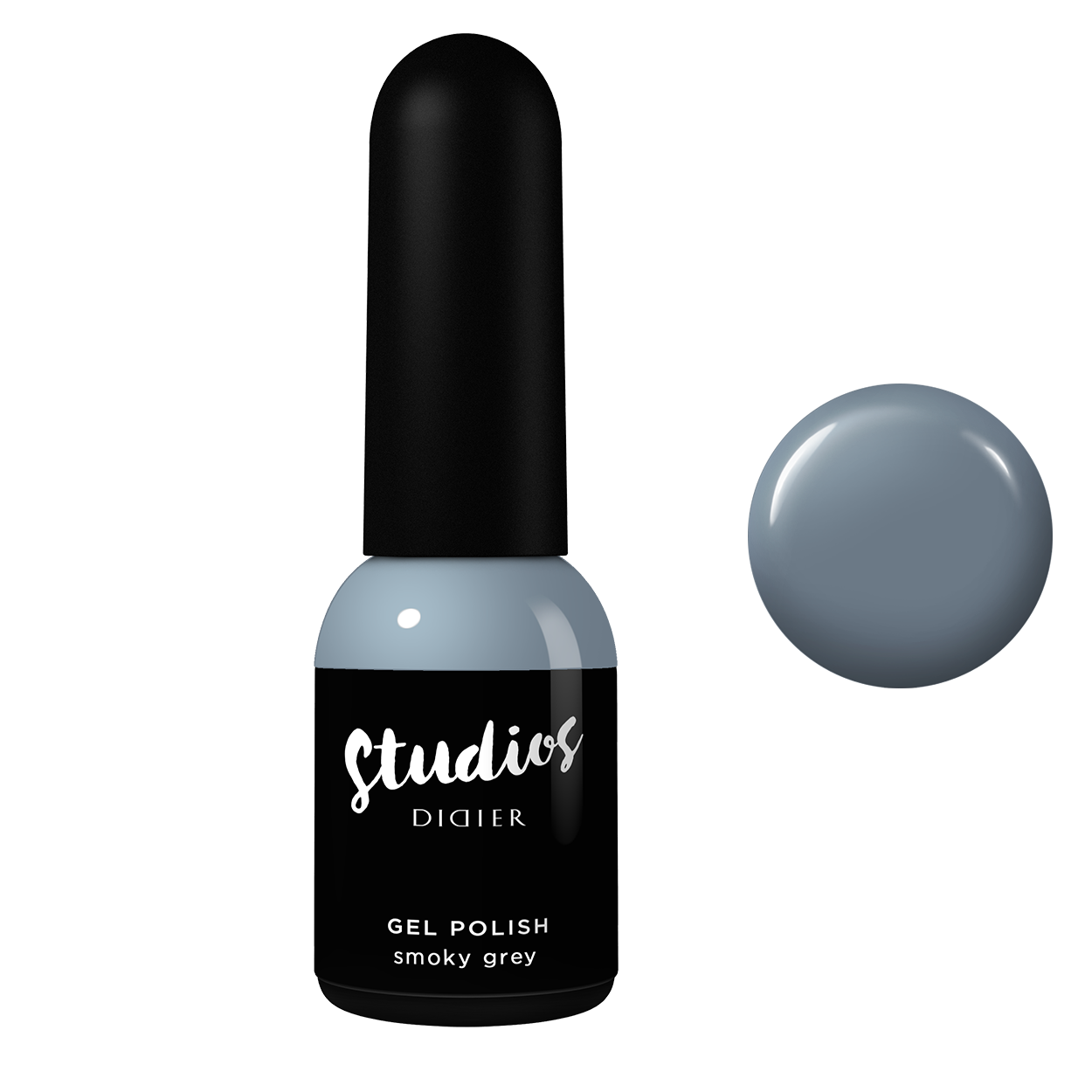 Studios Didier , хибриден гел лак, "Smoky grey", 8ml