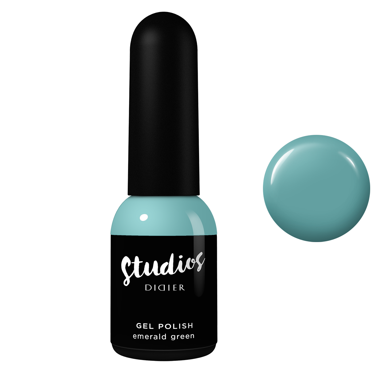 Studios Didier , хибриден гел лак , "Emerald green", 8ml