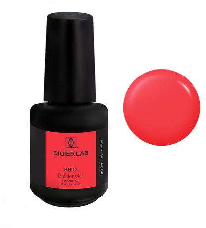 Изграждащ гел, BBIO, “Ferrari red” 15ml