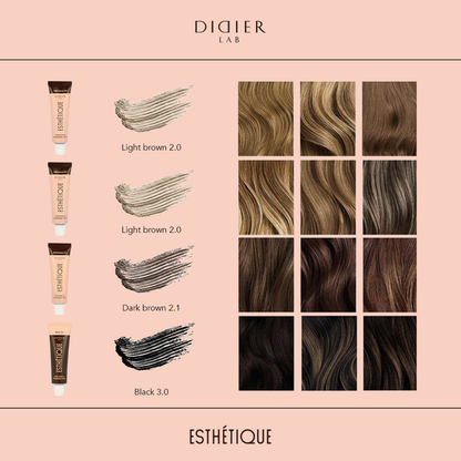 Didier Lab, Esthetique, Tint set,black, сет за боядисване, черен