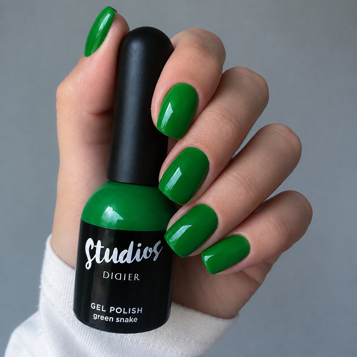 Studios Didier, хибриден гел лак ,"Green Snake", 8ml