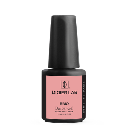 Изграждащ гел, BBIO, “Cover Shell Beige” 15ml