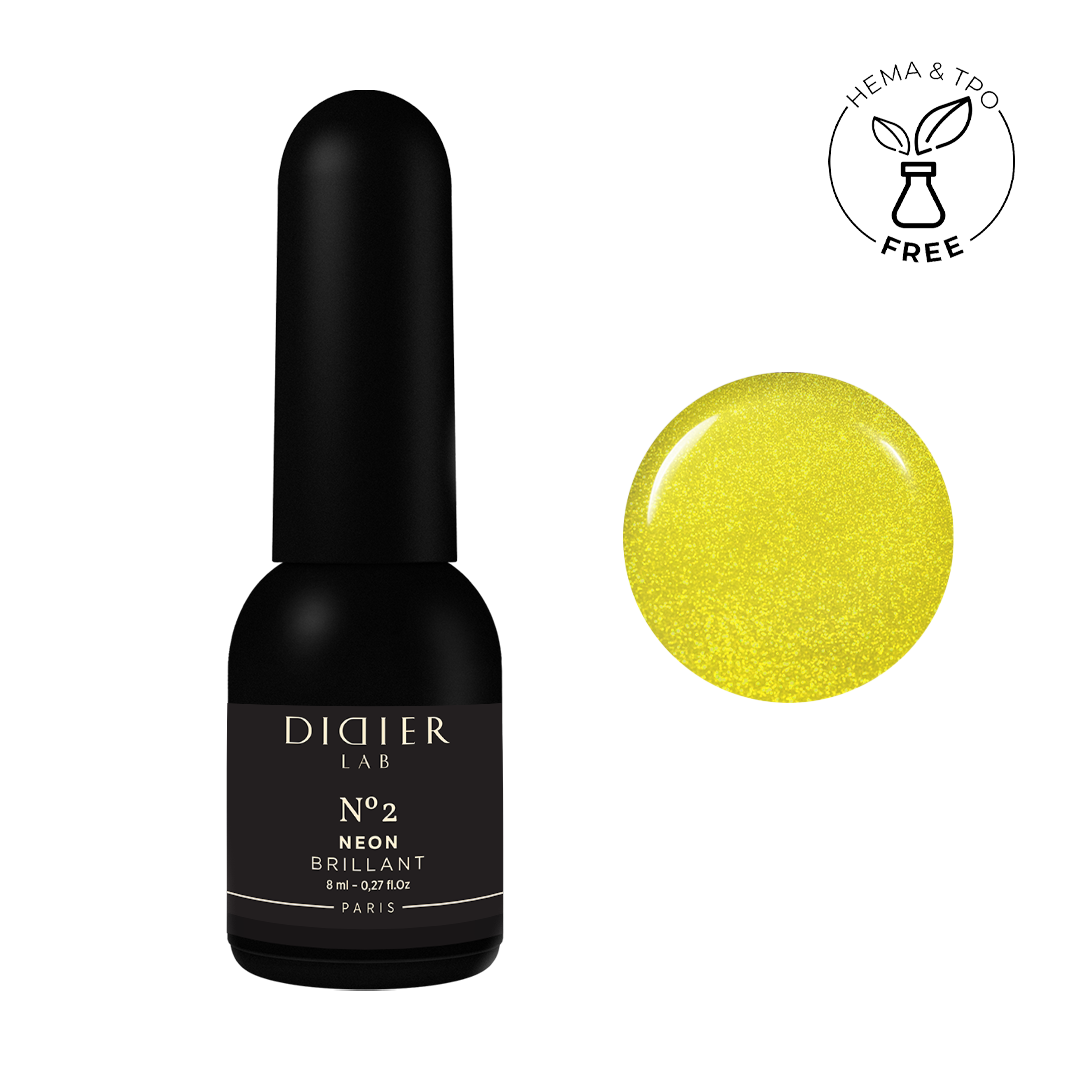 Гел лак "Didier Lab", Brillant NEON, No2, 8ml