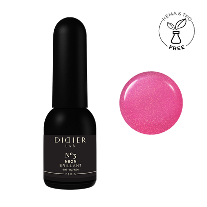 Гел лак "Didier Lab", Brillant NEON, No3, 8ml