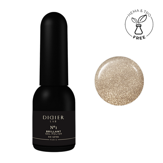 Didier Lab "Brillant" гел лак , No.1, 8ml