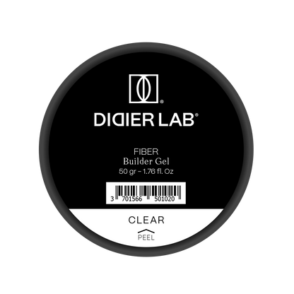 Didier Lab, Билдър гел - фибро стъкло , Fiber - builder gel "Didier Lab", "Clear", 50гр
