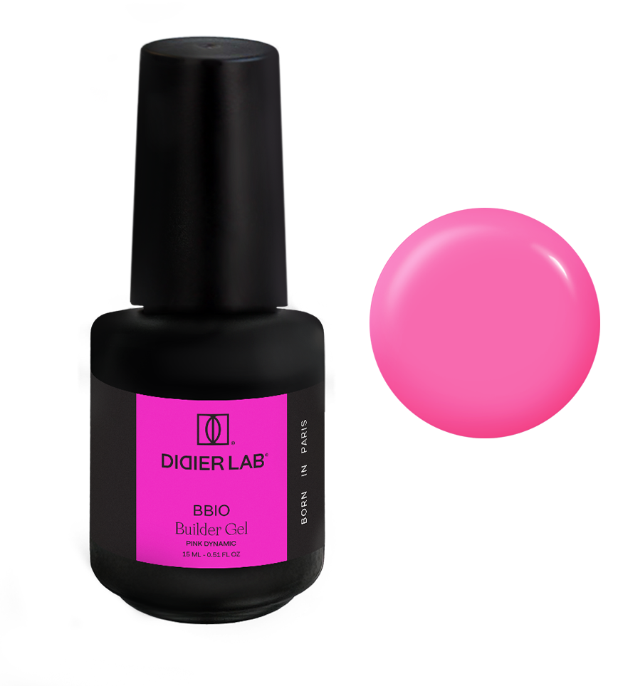 Изграждащ гел, BBIO, “Dynamic Pink” 15ml