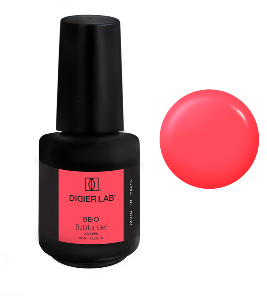 Изграждащ гел, BBIO, “Love Red” 15ml