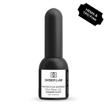 Didier Lab, fiber base, "Shimmer white" 10ml