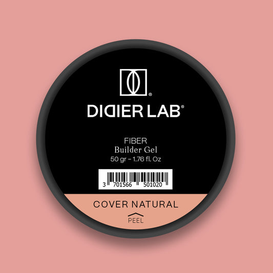 Didier Lab, Билдър гел - фибро стъкло , Fiber - builder gel,  "Cover natural", 50гр