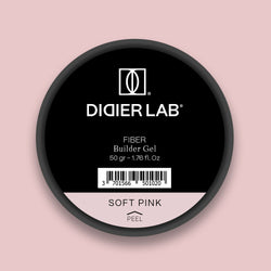 Изграждащ фибро гел, Fiber builder gel "Didier Lab", Soft Pink, 50гр