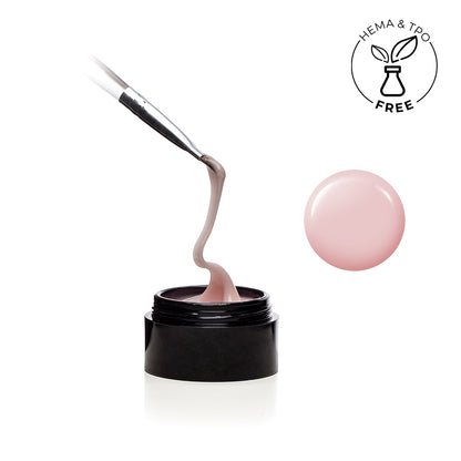 Didier Lab, Билдър гел - фибро стъкло, Fiber - builder gel, "Soft Pink", 50гр