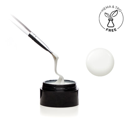 Didier Lab, Билдър гел - фибро стъкло, Fiber - builder gel, Soft white, 50гр