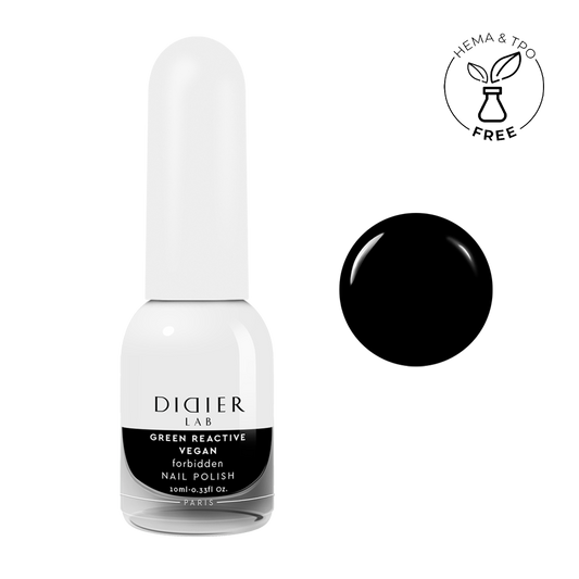 Green reactive, веган лак за нокти "Didier Lab", forbidden, 10ml