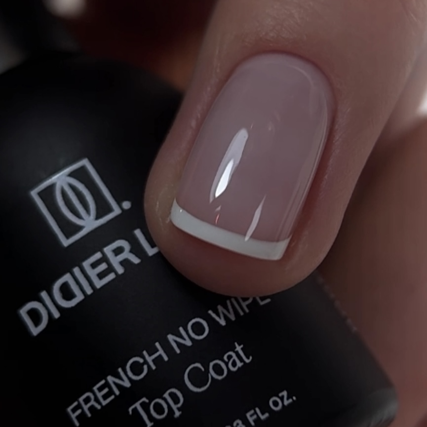 French Top Coat No Wipe, Tоп лак за френски маникюр