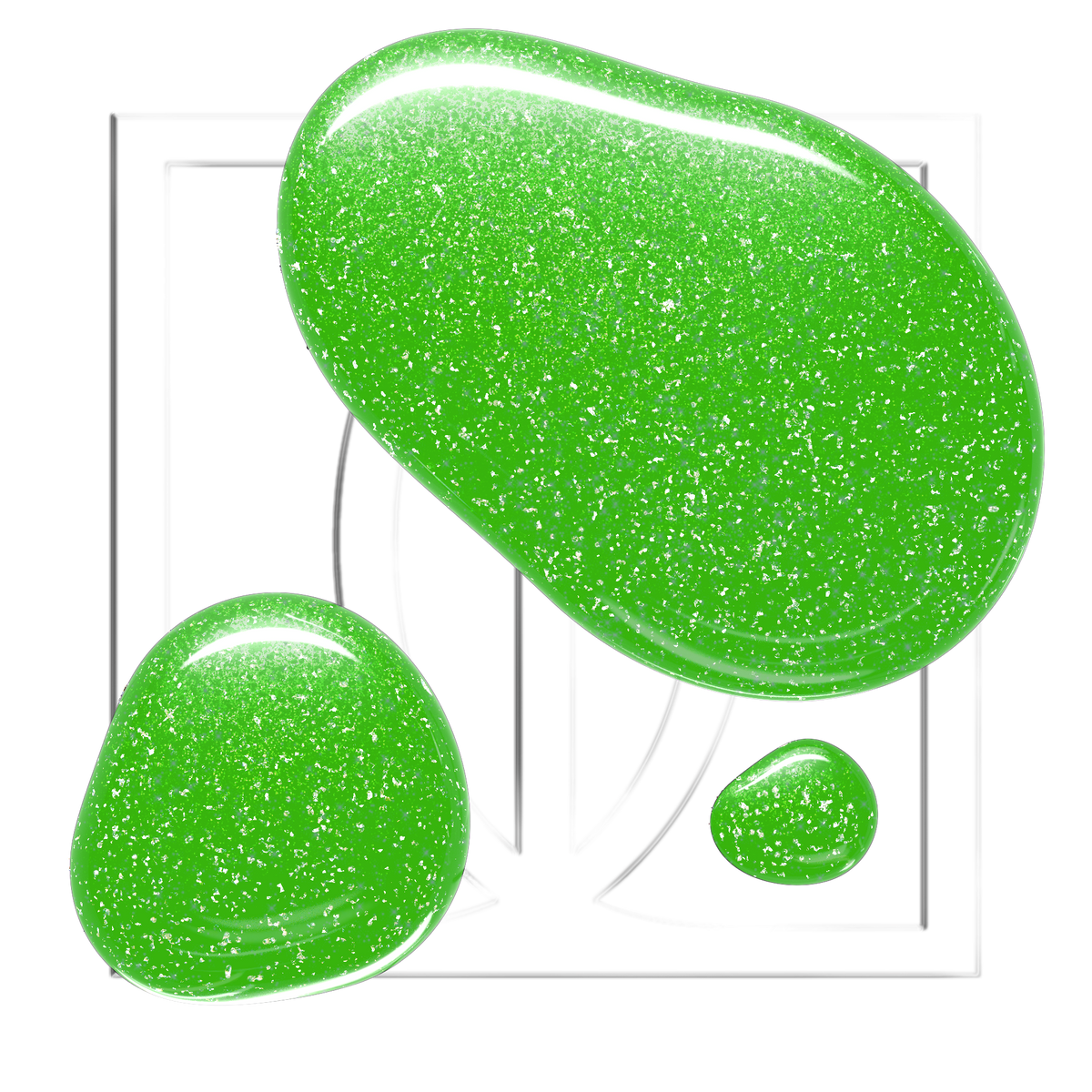 Гел лак "Didier Lab", Brillant NEON, No1, 8мл