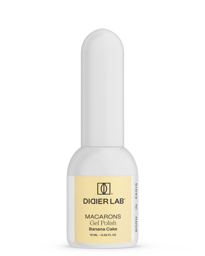 Didier Lab "Macarons", гел лак, "Бананово кексче", 10ml