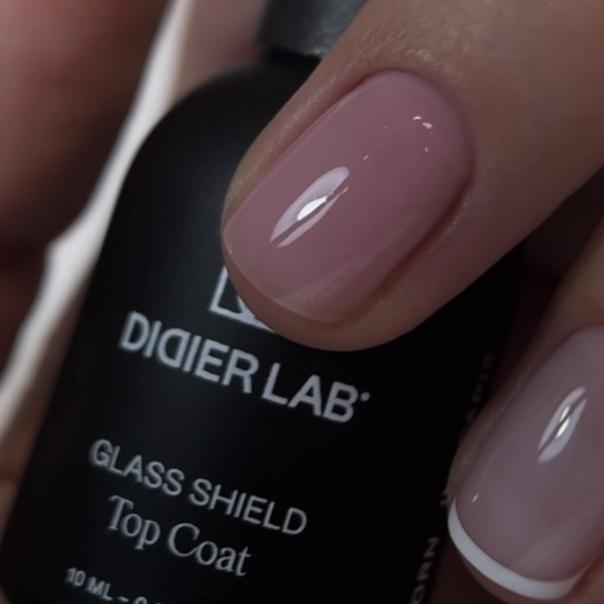 Super Glass Shield Top Coat, Топ лак със стъклен блясък