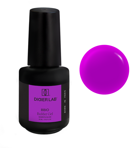 Изграждащ гел, BBIO, “Magenta Glass” 15ml