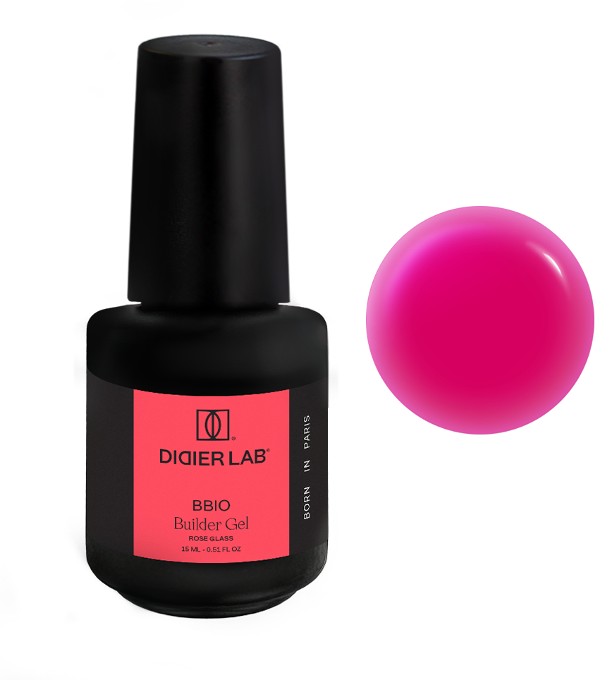 Изграждащ гел, BBIO, “Rose glass” 15ml