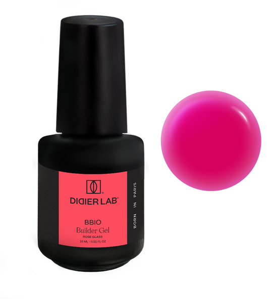 Изграждащ гел, BBIO, “Rose glass” 15ml