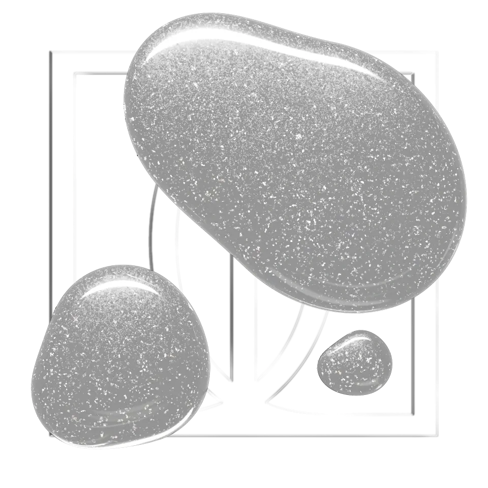 Гел лак  "Didier Lab" Течен Метал, liquid silver