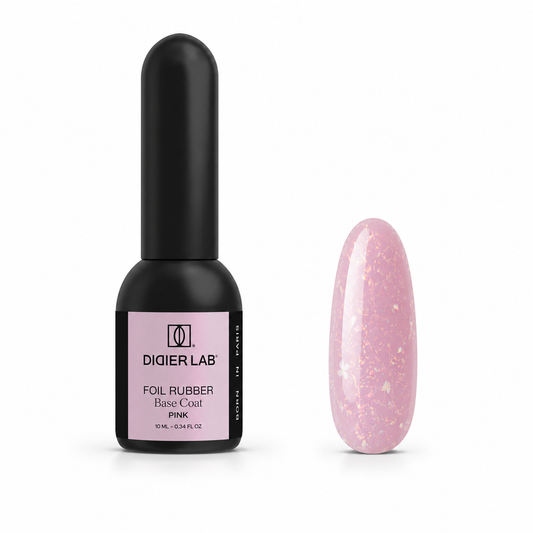 Didier Lab, Foil Rubber base, Pink, 10ml