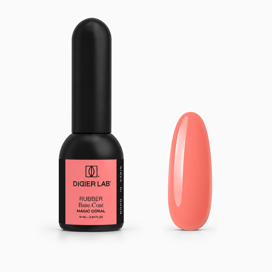 Didier Lab, Rubber base, Magic Coral, 10ml