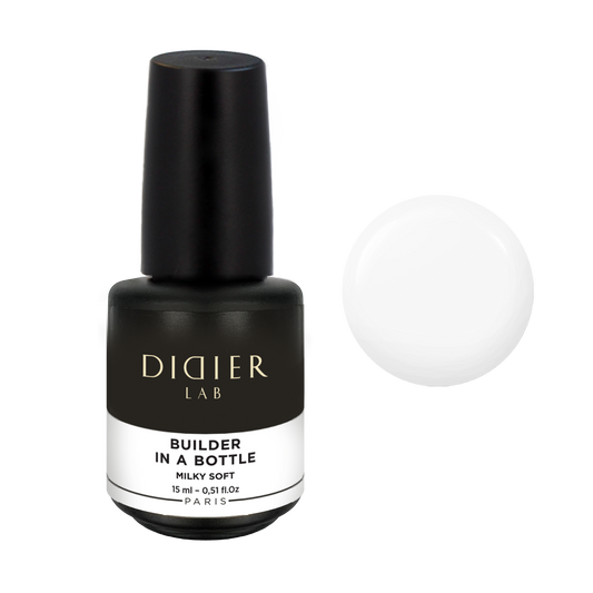 Изграждащ гел, 15мл, Builder in a bottle, 15ml, Didier Lab, Milky soft