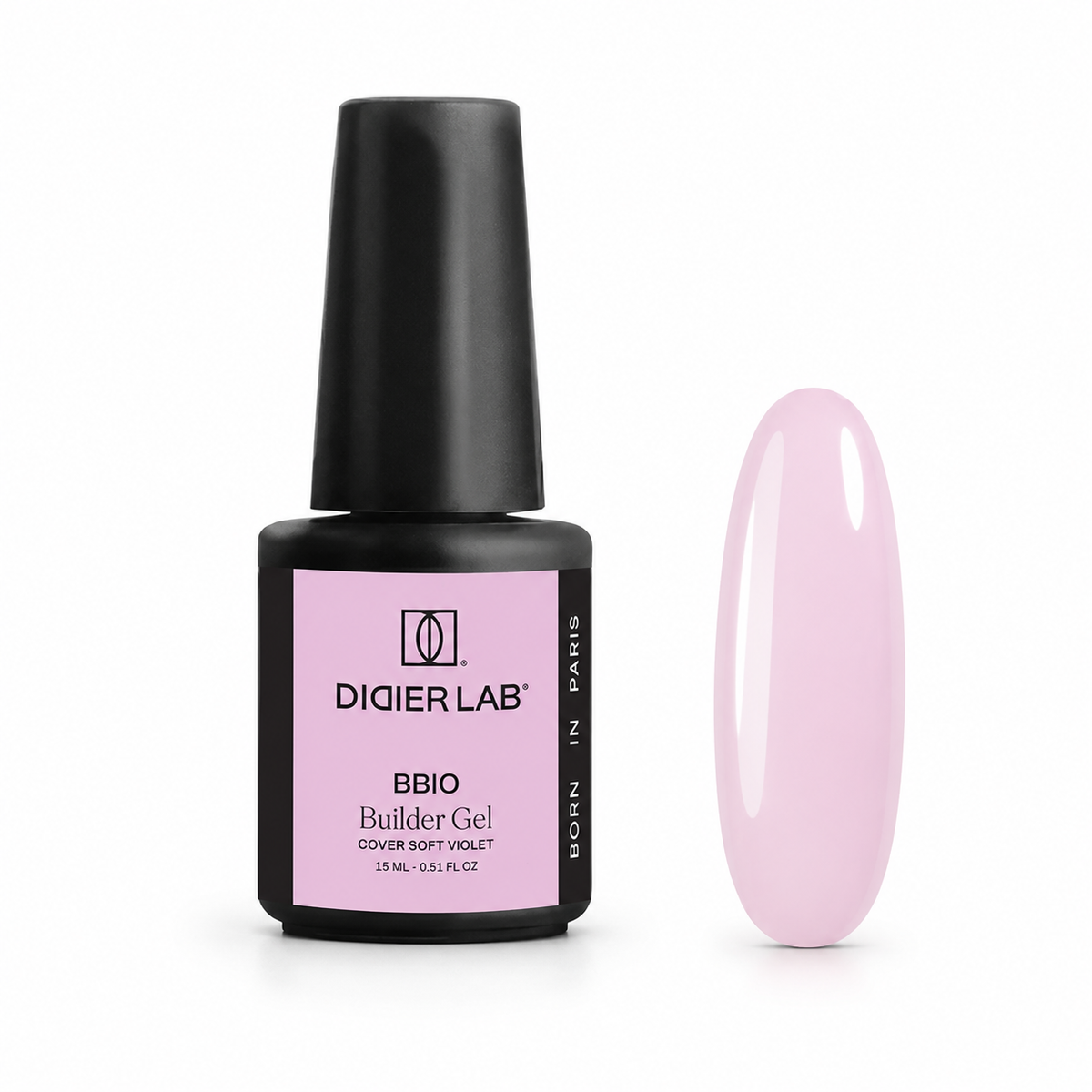 Изграждащ гел, BBIO, “Cover Soft Violet” 15ml
