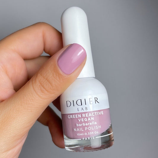 Зелен реактивен, веган лак за нокти, green reactive nail polish, "Didier Lab", barbarella, 10 мл