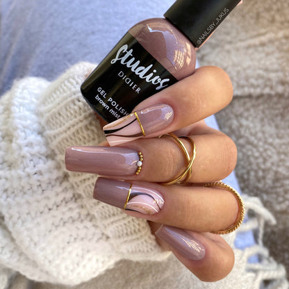 Studios Didier, хибриден гел лак, "Brown Mist", 8ml