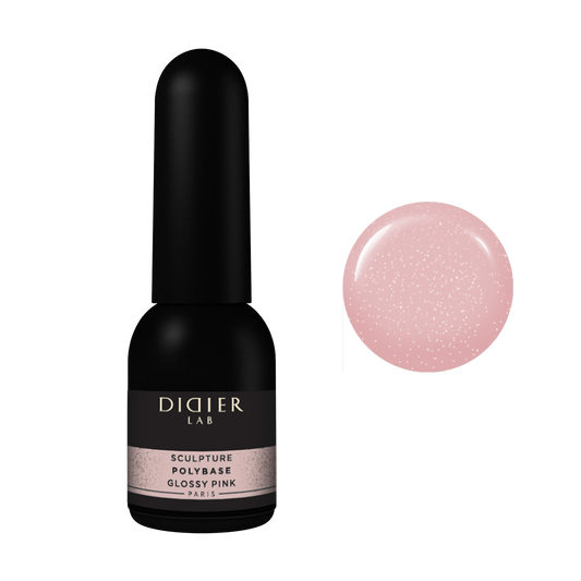 "Didier Lab", Building Poly Base, "Glossy - Pink", 10ml