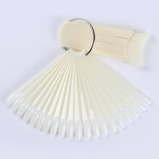 Палитра за дизайни, 50бр., овални,  Color palette with a ring (Oval shape), 50 pcs.