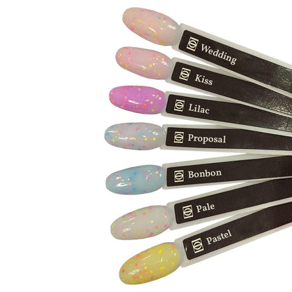 Didier Lab "Confetti",  Гел лак, "Pastel" - Didier Lab Bulgaria