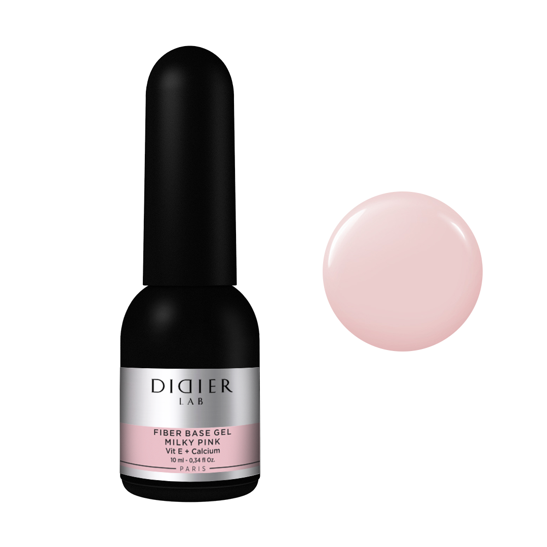 Didier Lab , fiber base, milky pink,  10ml - Didier Lab Bulgaria